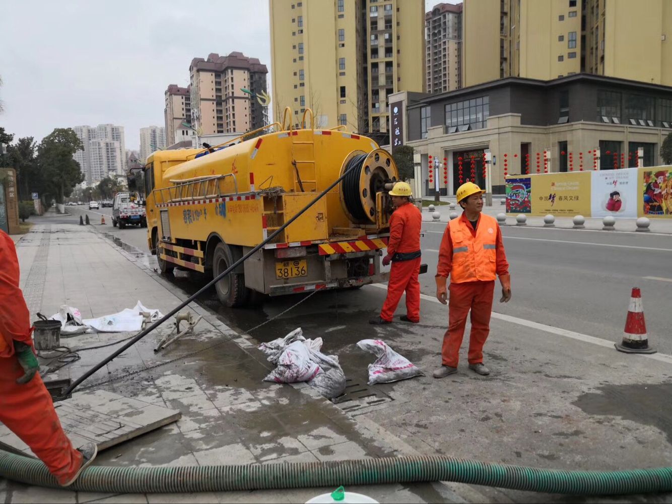 集宁排污管道清淤-管道清洗
