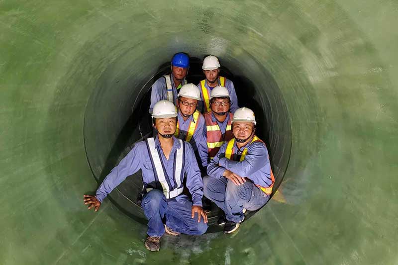 集宁清洗管道的几个步骤