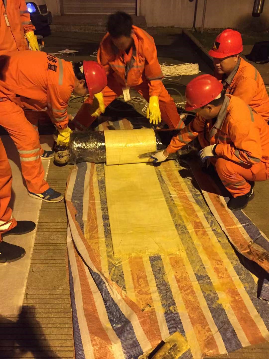 集宁CIPP局部树脂固化法